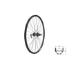 Fűzött hátsó kerék KLS DRAFT DSC R, 26", black