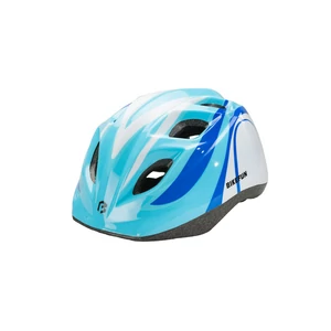 Fejvédő BIKEFUN JUNIOR S kék/fehér 48-52 cm