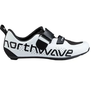 Cipő NORTHWAVE TRIAT. TRIBUTE CARBON 41 FEHÉR/FEKETE