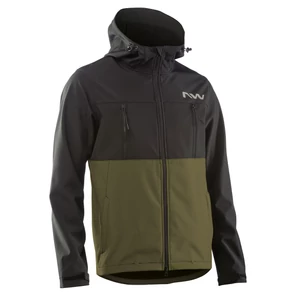 Dzseki NORTHWAVE EASY OUT SOFTSHELL M zöld/fekete