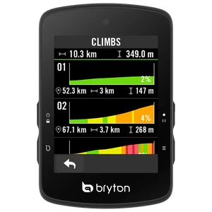 Computer BRYTON RIDER S510 T GPS komputer szett HRM/CAD/SPD