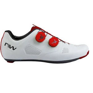 Cipő NORTHWAVE ROAD REVOLUTION 39 FEHÉR/FLUO PIROS