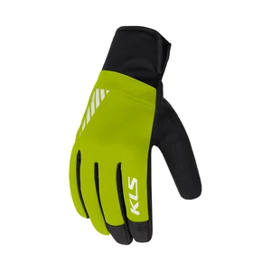 Téli kesztyű KLS COLDBREAKER 025, lime, M