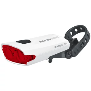 Hátsó tölthető világítás KLS INDEX USB 016 R, fehér