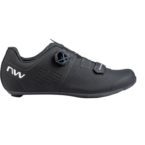 Cipő NORTHWAVE ROAD STORM CARBON 43 FEKETE/FEHÉR