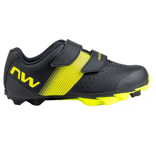Cipő NORTHWAVE MTB HAMMER JUNIOR 33 FEKETE/FLUO SÁRGA