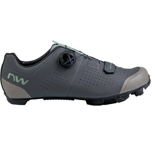 Cipő NORTHWAVE MTB RAZER 41,5 SÖTÉTSZÜRKE/ZSÁLYAZÖLD