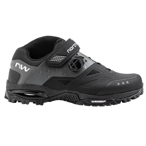 Cipő NORTHWAVE ALL TER. ENDURO MID 2 FEKETE/SZÜRKE