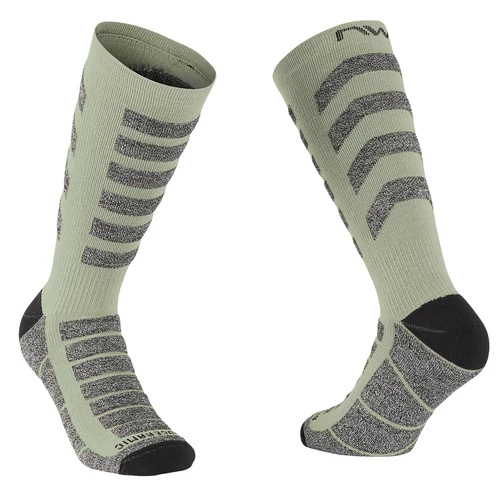 Zokni NORTHWAVE téli HUSKY CERAMIC S (36-39) zöld