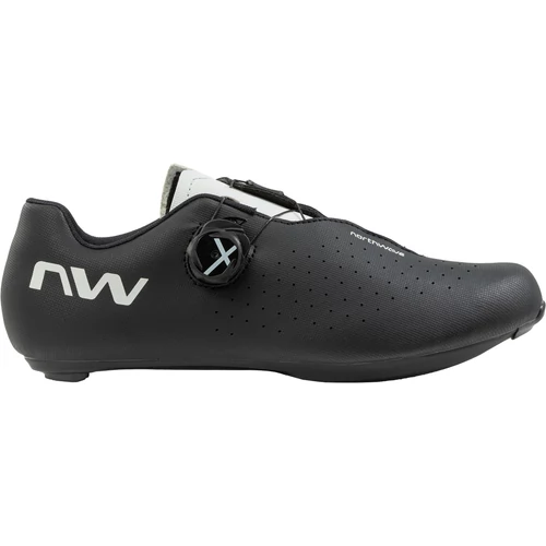 Cipő NORTHWAVE ROAD SONIC PLUS WIDE 42,5 FEKETE/VILÁGOSSZÜRKE