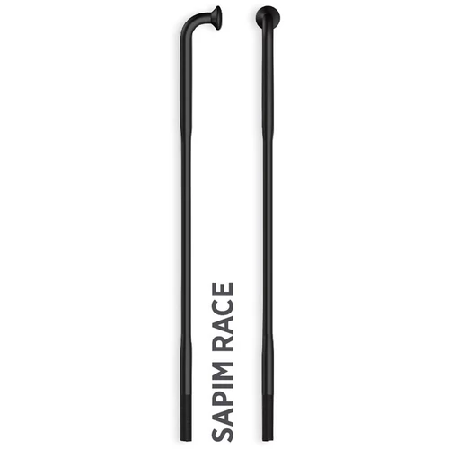 Küllő SAPIM RACE Inox 14G 293mm J-Bend fekete + Polyax réz 14G 12mm fekete