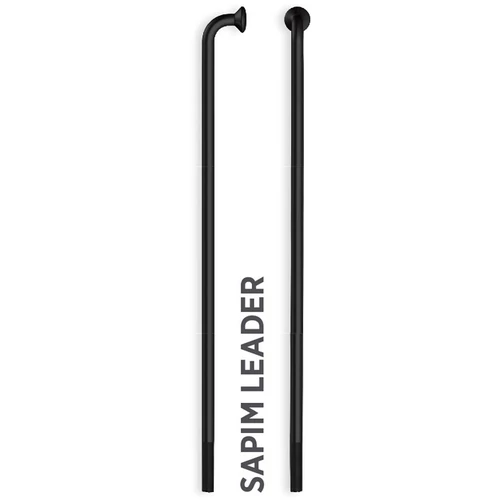 Küllő SAPIM LEADER Inox 14G 166mm J-Bend fekete + Polyax réz 14G 12mm fekete