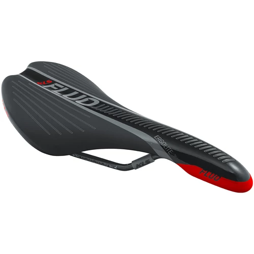 KLS FLUO nyereg, red