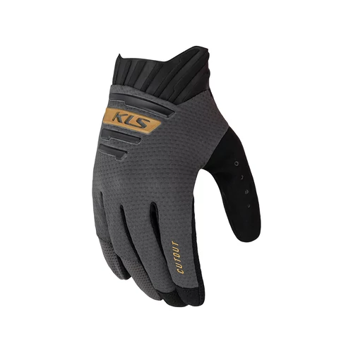 Kesztyű KLS CUTOUT LONG 022 anthracite XS